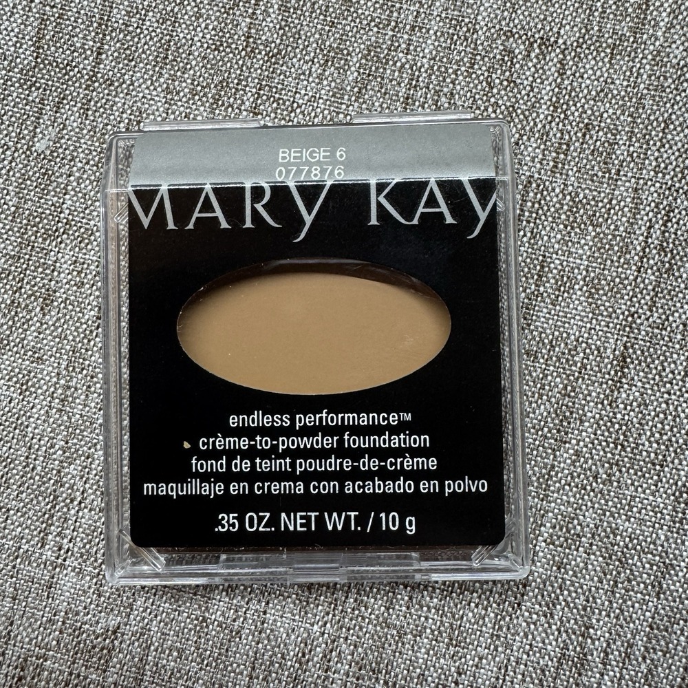 Mary Kay Endless Performance Creme to Powder Foundation Beige 6 ✨Discontinued ✨️